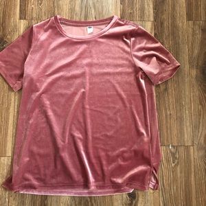 crushed velvet shirt